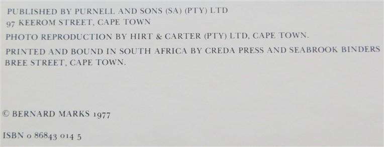 Our South African Army Today - Bernard Marks - Hardcover - See Pics