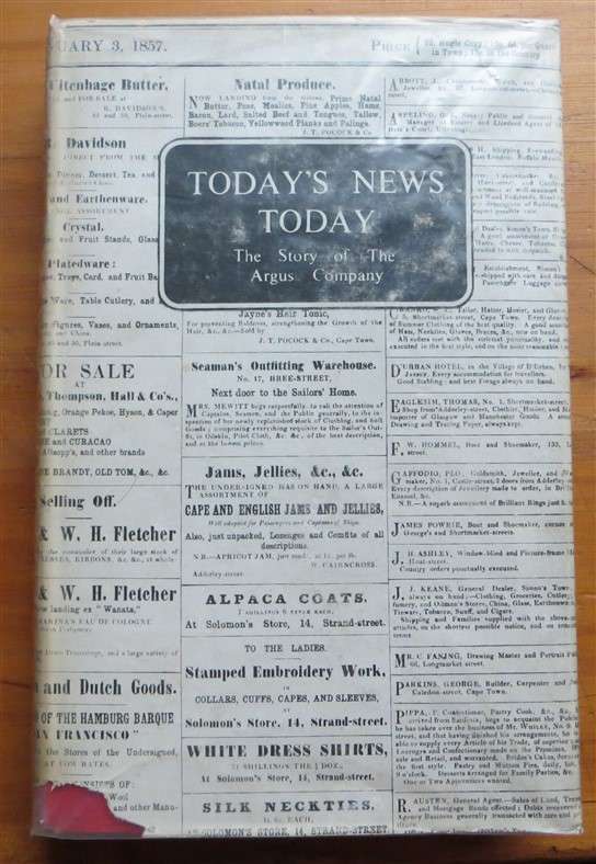 Today's News Today - Story of the Argus Group - 1956