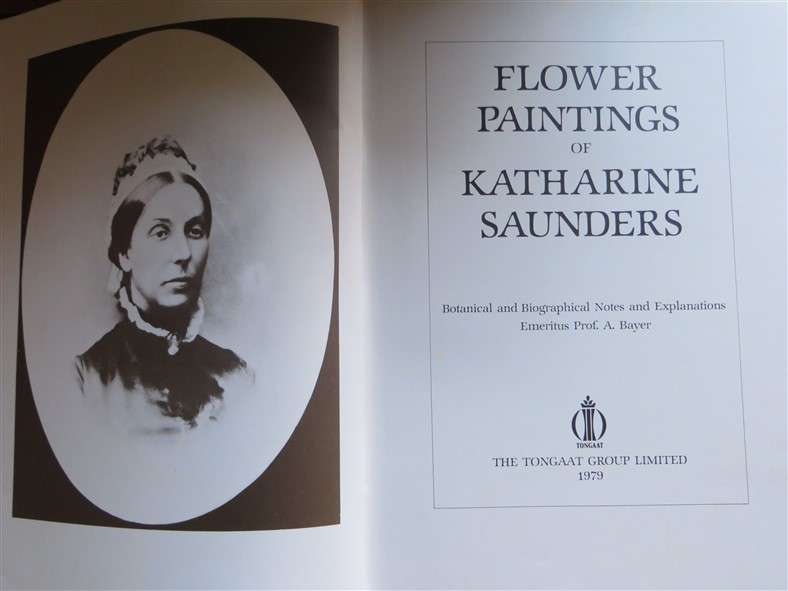 Flower Paintings of Katherine Saunders - Prof A.Bayer