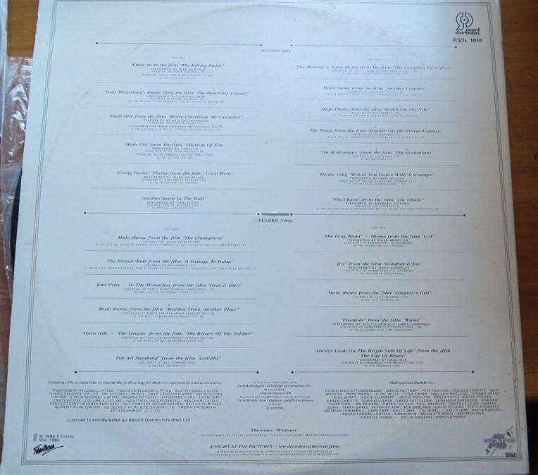 Filmtracks Delux Double Album - Vintage Vinyl LP VG