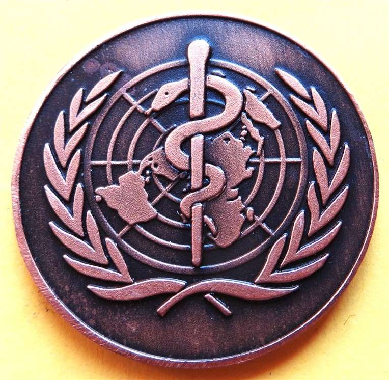 1997 World Health Organisation South Africa Medallion RC47
