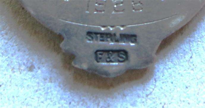 1928 Silver Hallmarked Cricket Medal - St Mary's CC