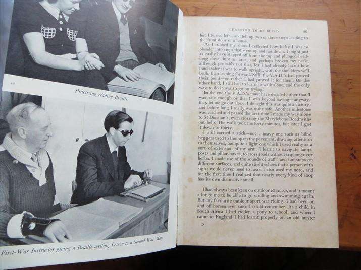 My Story of St Dunstan's - Signed by Author - Lord Fraser of Lonsdale