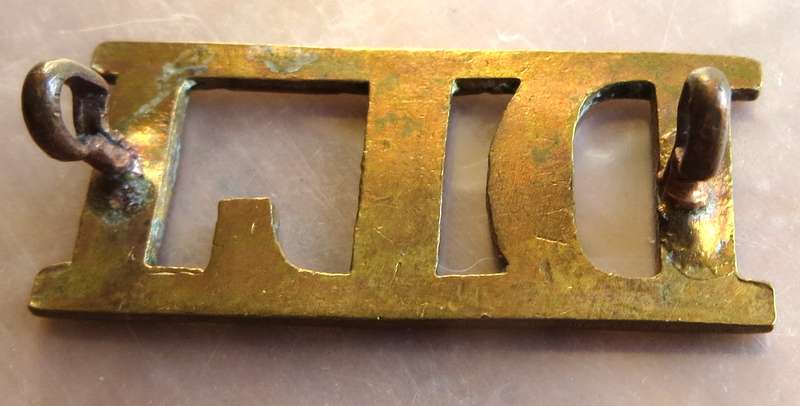 DLI Shoulder Title - Durban Light Infantry Badge