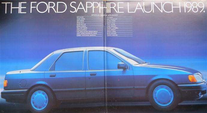 Vintage LP - Ford - Building a rue Blue Legend - Sapphire Launch