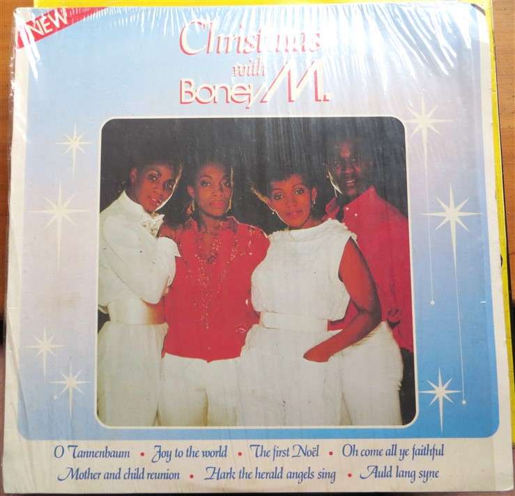 Christmas with Boney M - Vintage Vinyl LP - VG