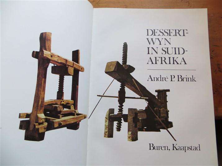 Andre P. Brink - Desertwyn in Suid Afrika