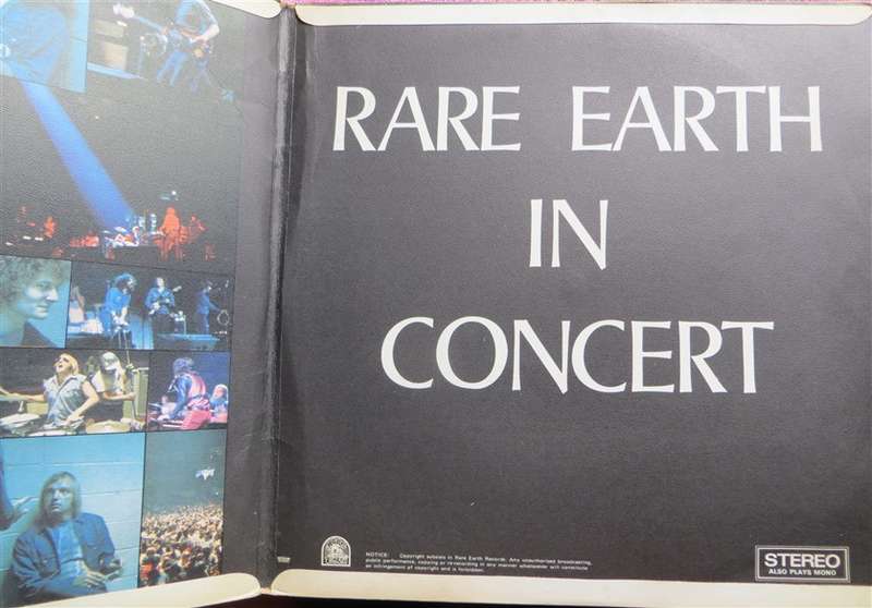 Rare Earth - In Concert - Vintage Vinyl LP VG