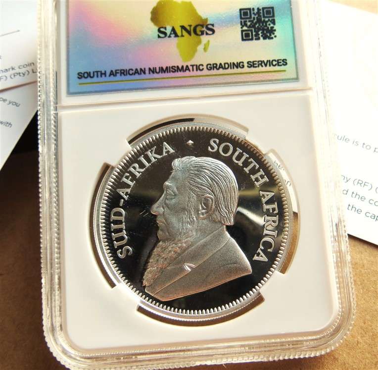 2025 PF70 Silver Krugerrand First Release Graded