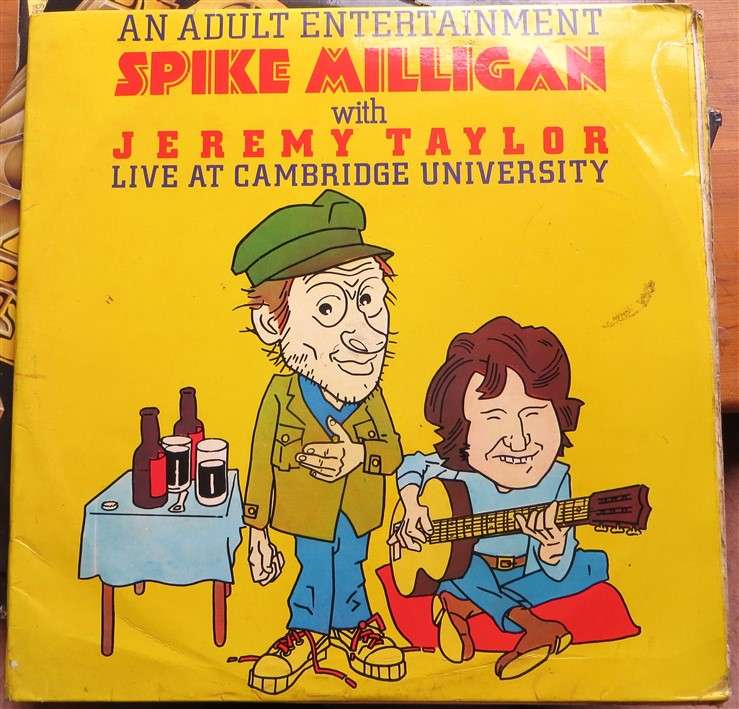 Spike Milligan with Jeremy Taylor - Vintage Vinyl LP - VG
