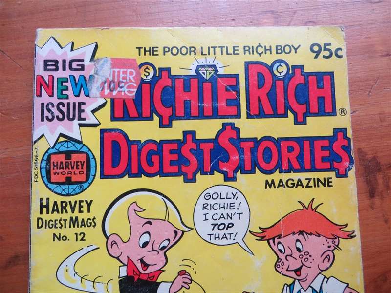 3 x Richie Rich Digest Comics - 1 Bid for All - Used