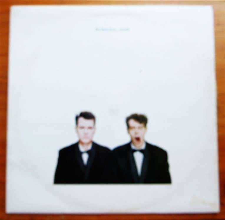 Pet Shop Boys - Actually  Vintage Vinyl LP - VG