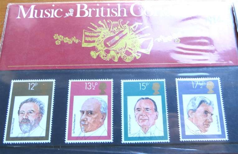 4 x GB Mint Stamp Set Packs  - 1 Bid for All