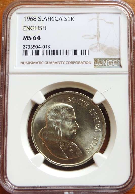 1968 English Silver R1 NGC MS64