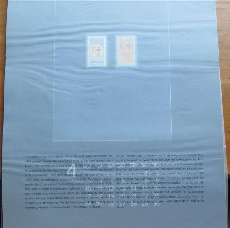 Germany - 1995 Stamps Calendar as Pictured
