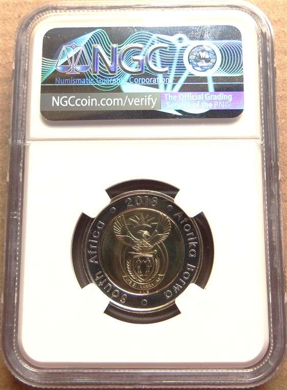 2018 MS67 Nelson Mandela Centenary R5 NGC
