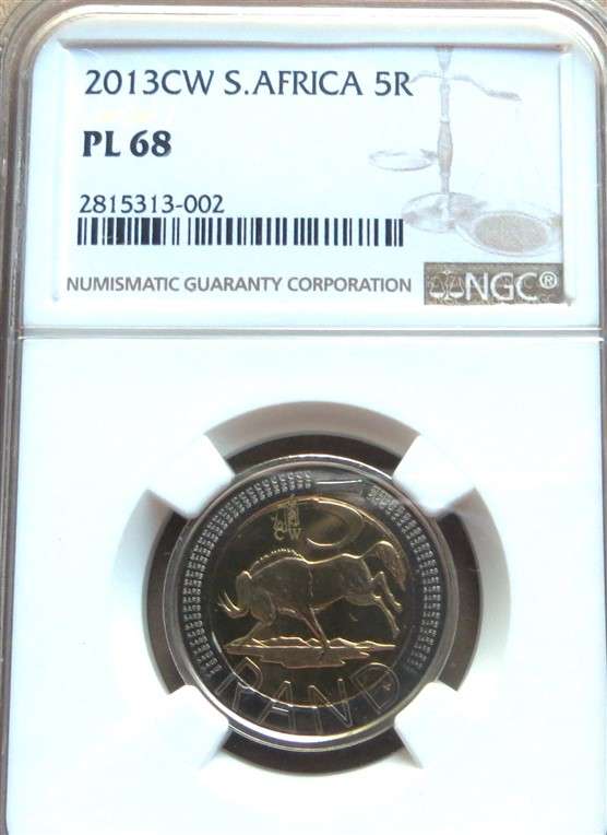 2013 Coin World R5 Oom Paul PL68 NGC Graded Mintage - 499