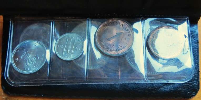 Coins of Rhodesia Folder UNC Set