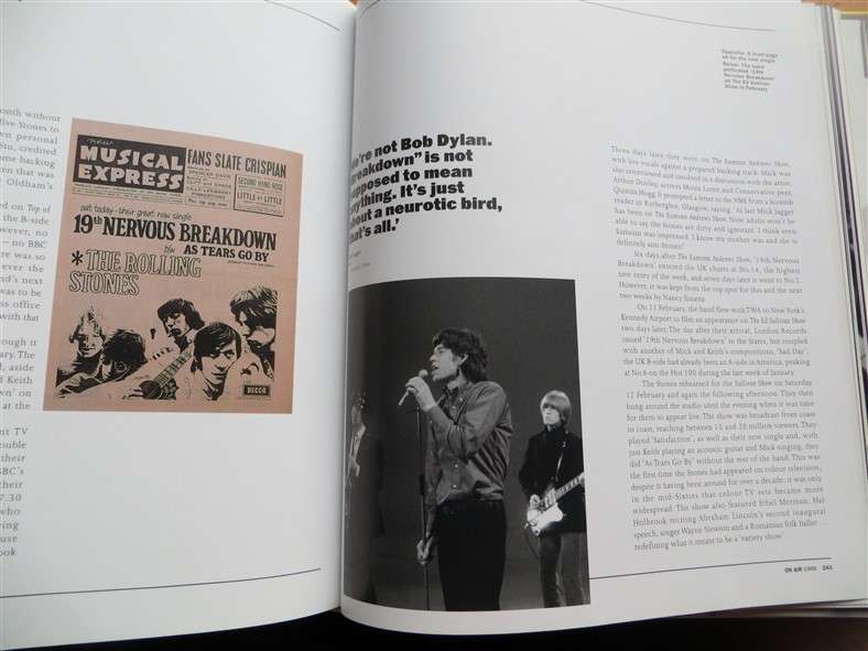 Rolling Stones - On Air - TV & Radio History - Hardcover
