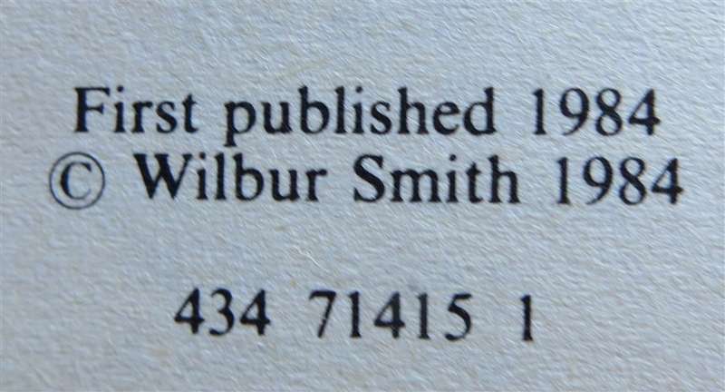 Wilbur Smith - The Leopard Hunts in Darkness - Hardcover