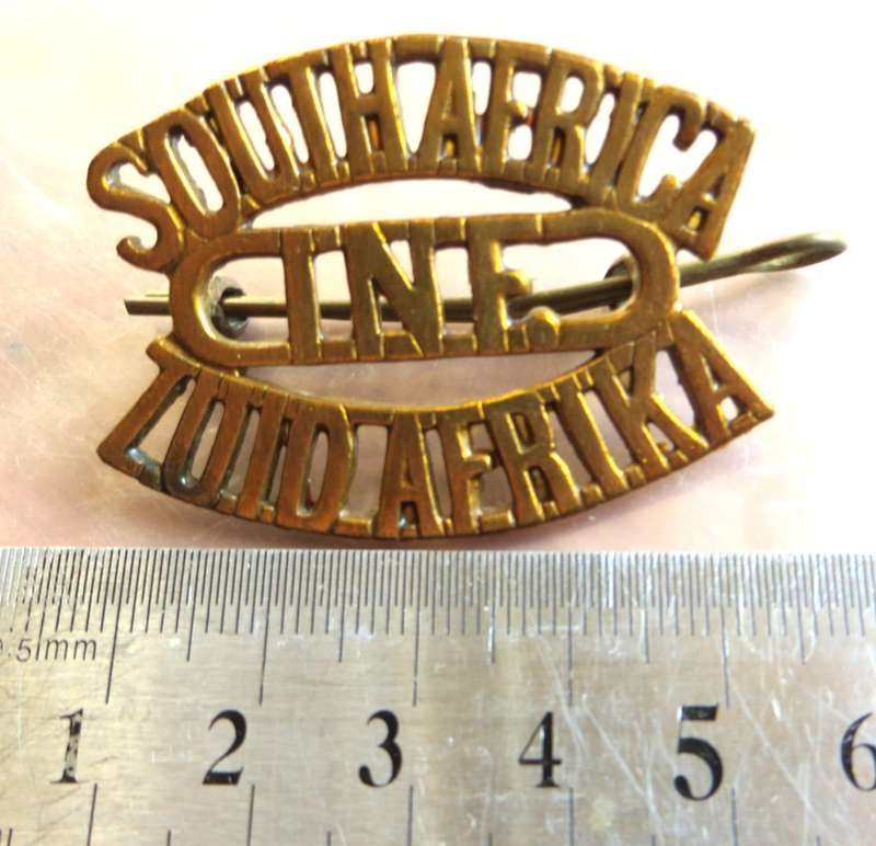 South Africa / Zuid Afrika Infantry Shoulder Title