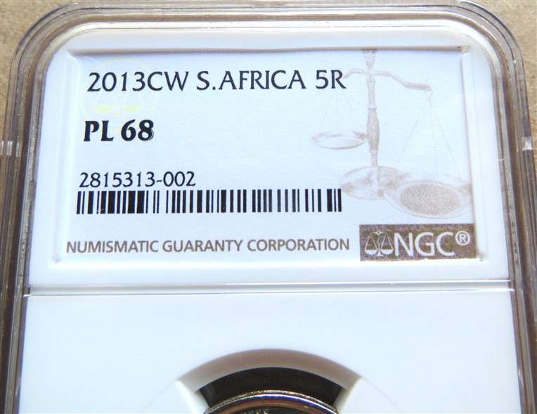 2013 Coin World R5 Oom Paul PL68 NGC Graded Mintage - 499