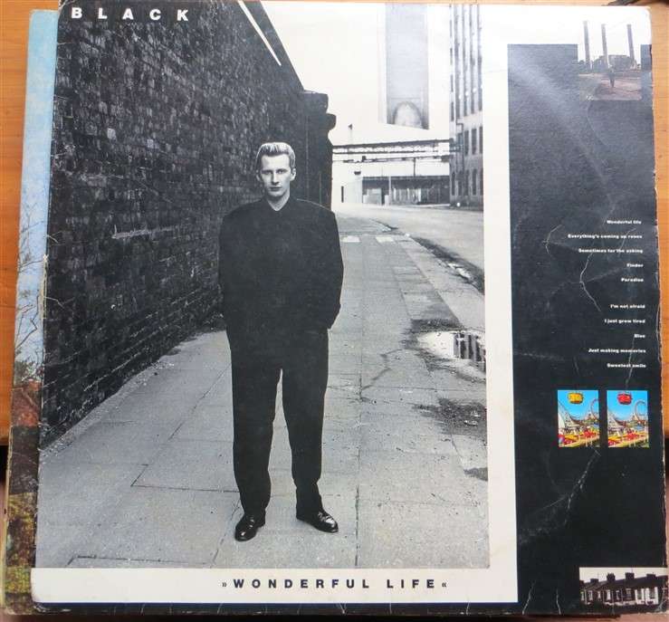 Black - Wonderful Life - Vintage Vinyl LP - VG