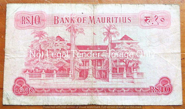 Mauritius - 10 Rupees Bank Note