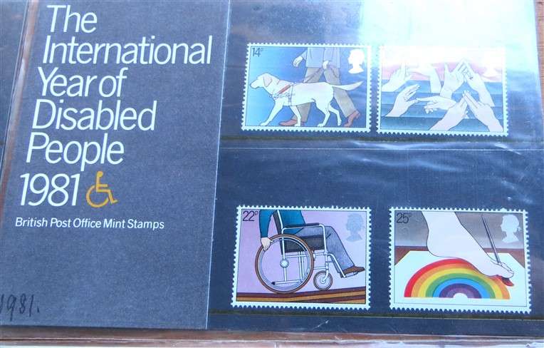 4 x GB Mint Stamp Set Packs  - 1 Bid for All