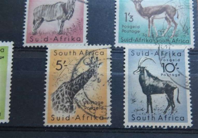 SA Union Definitive Set Fine Used - 1/2d to 10 Shillings