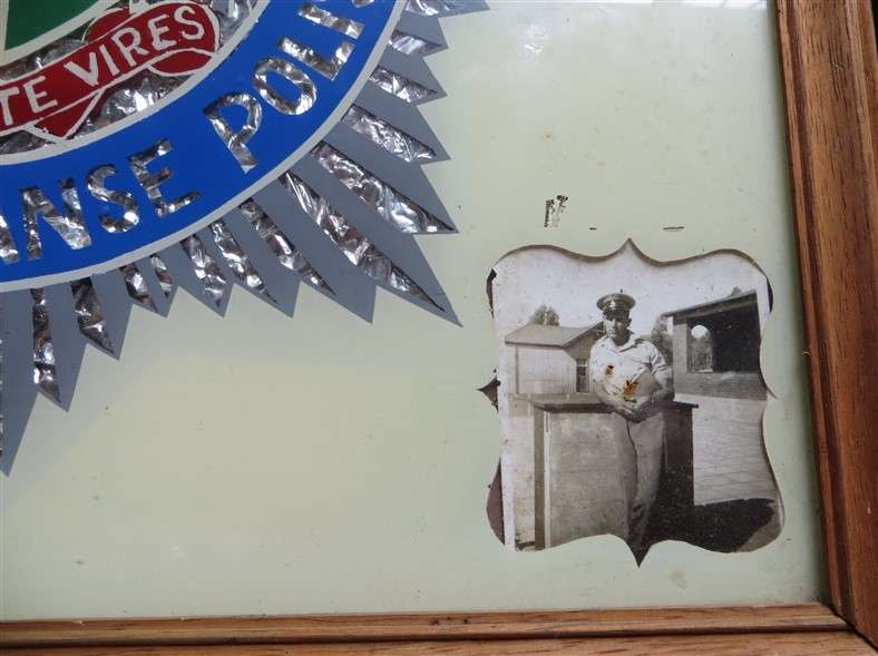 Large SAP Commemorative Plaque/Wall Hanging Framed - Cracked