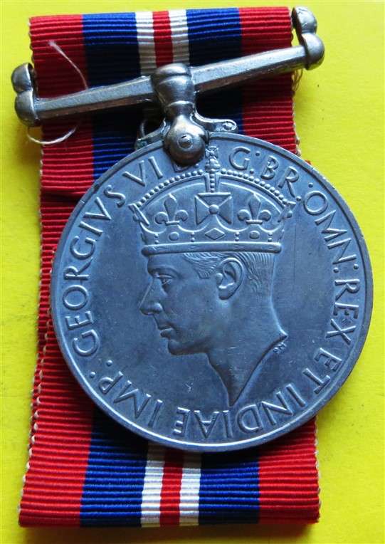 WW2 1939-45 Service Full Size Medal A.Perel #108211