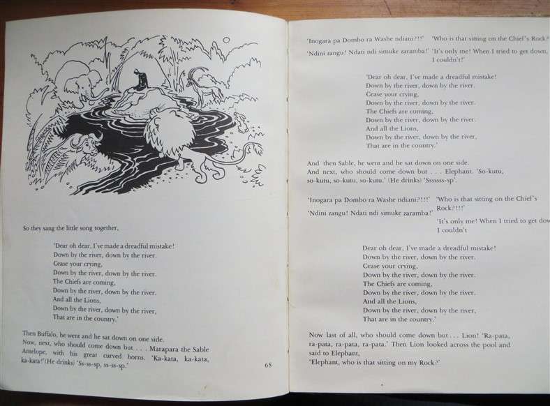 The Lion on the Path - Hugh Tracey - Great contents poor condition