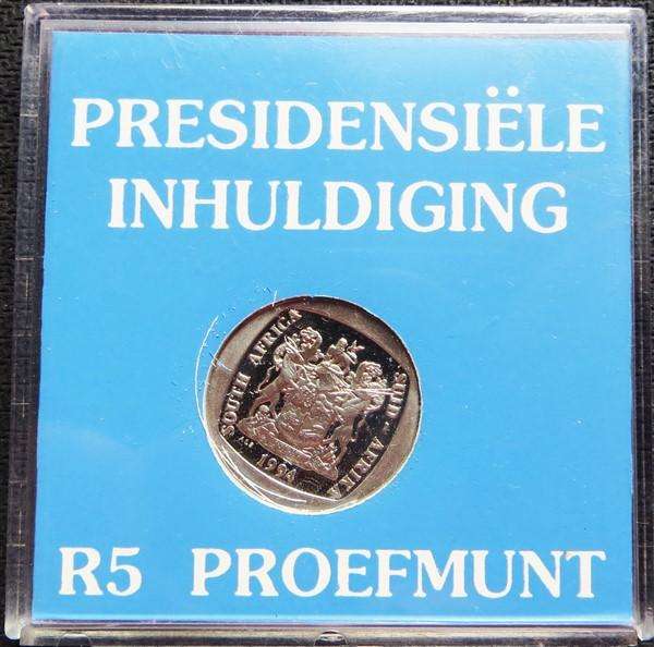 1994 Proof Mandela R5 - Presidential Inauguration