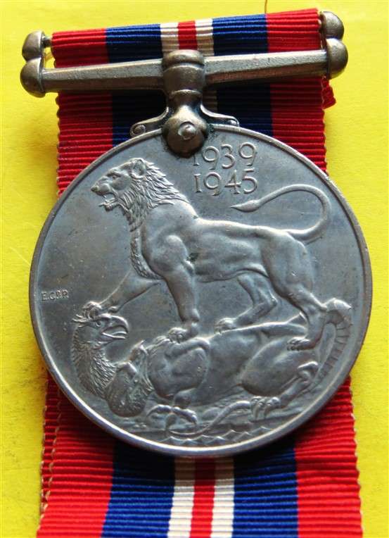 WW2 1939-45 Service Full Size Medal A.Perel #108211