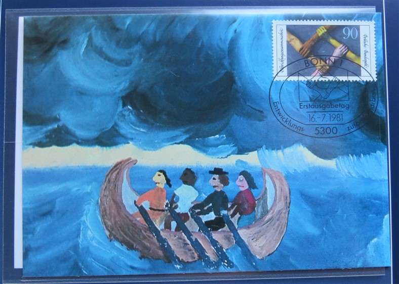 Germany - 1995 Stamps Calendar as Pictured
