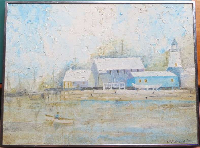 L.Pritchard Original Painting - Framed
