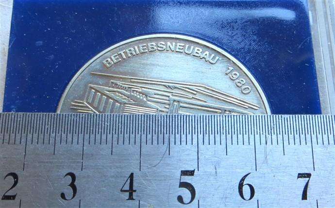 1980 German 100 Years Commemorative Medallion in Presentation Box