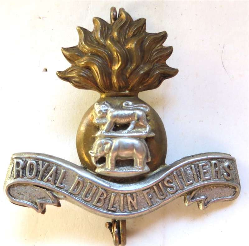 Royal Dublin Fusiliers Cap Badge