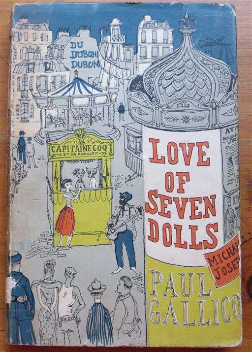 Paul Gallico - Love of Seven Dolls - 1954 Hardcover 1st Edition