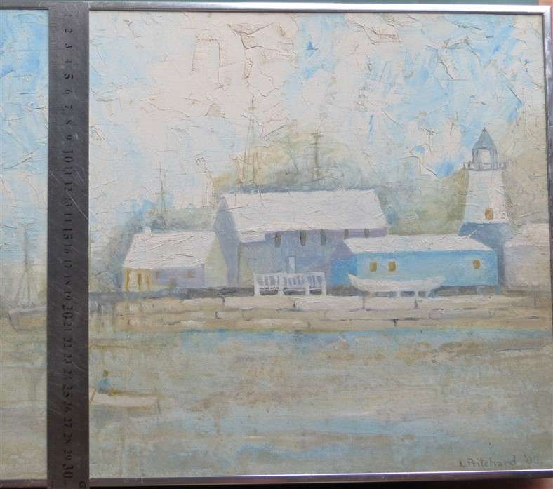 L.Pritchard Original Painting - Framed