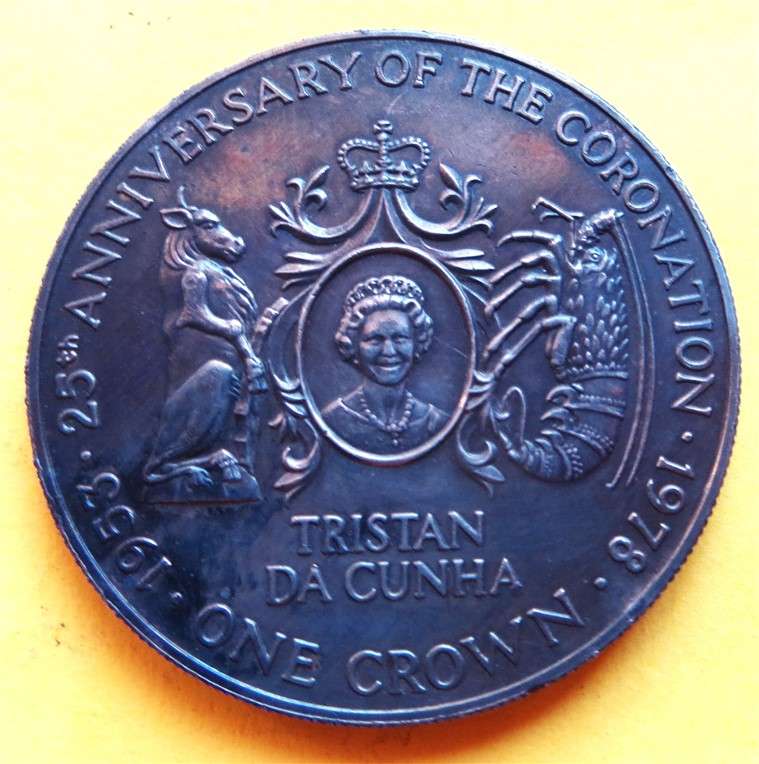 1978 Tristan Da Cunha Crown Coronation Comemmorative