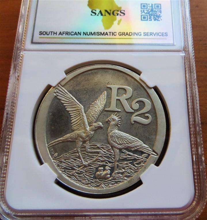 2006 PF67 R2 Secretary Bird Silver SANGS Graded
