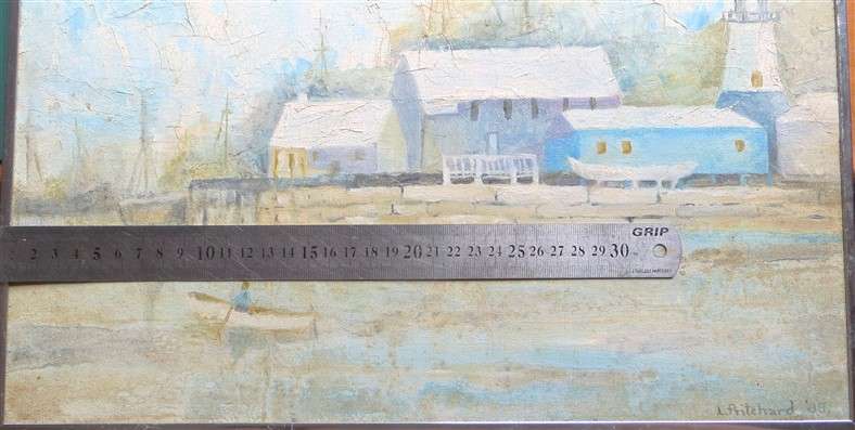 L.Pritchard Original Painting - Framed
