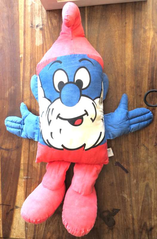 Large Papa Smurf Soft Toy - Arlenco made in SA - +-650mm long