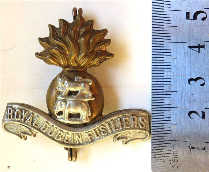 Royal Dublin Fusiliers Cap Badge