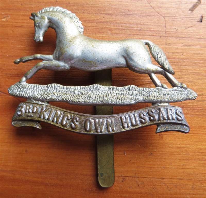 3rd King's Own Hussars Slide Badge