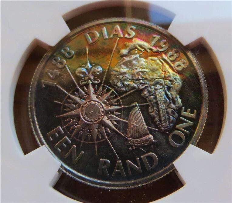 1988 Dias Silver R1 PF66 Graded