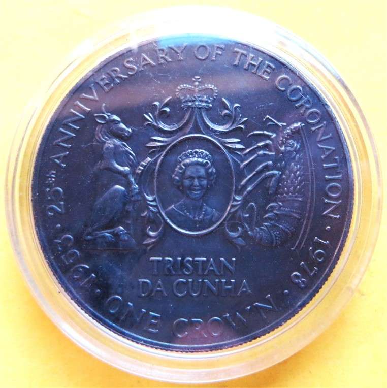1978 Tristan Da Cunha Crown Coronation Comemmorative