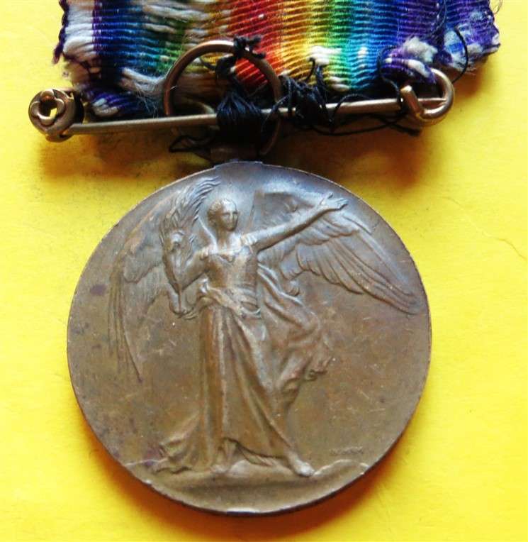 WW1 1914-19 Victory Medal - Pt N.Zolty #G-31980 MIDD'X R.